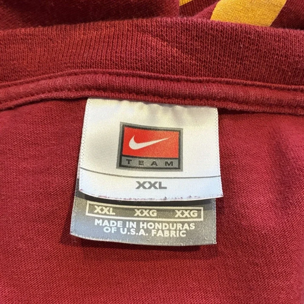 Nike USC Trojans cardinal cotton t-shirt‎ Size XXL